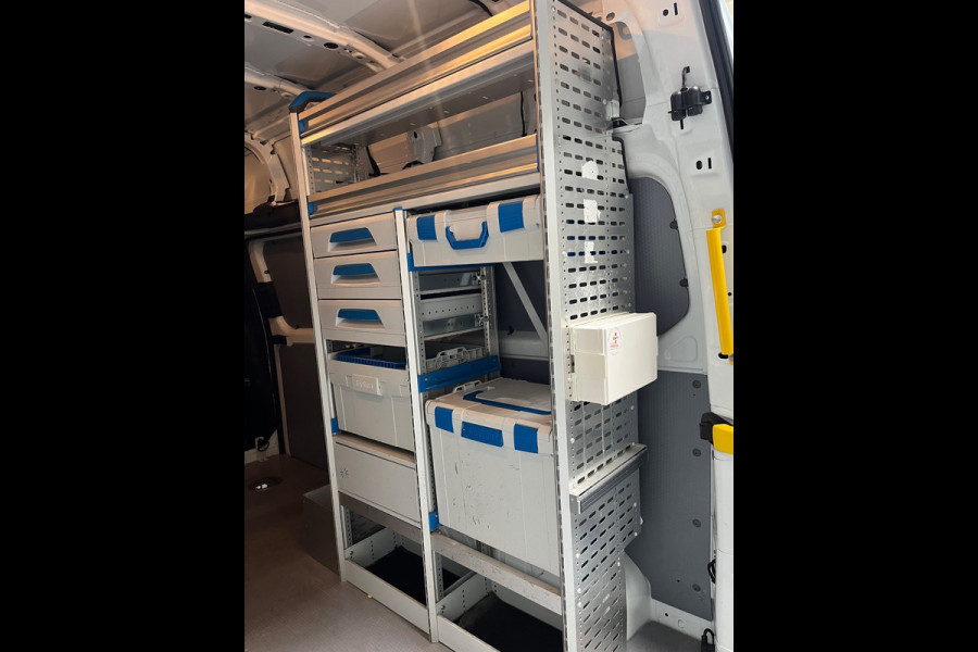 Ford Transit Custom SERVICEWAGEN LANG/ HOOG 320 2.0 TDCI EURO6 L2H2 TREND, SORTIMO INRICHTING ,V230 OMVORMER, RIJKLAARPRIJS