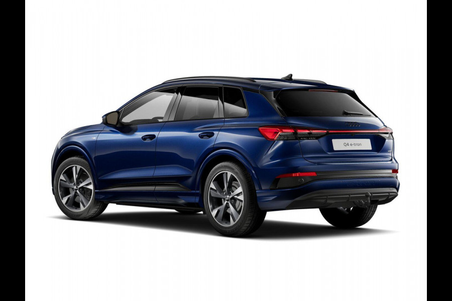 Audi Q4 e-tron 45 S edition Competition 82 kWh 286 pk | Assistentiepakket plus | Comfortpakket | Lichtpakket plus ambient light | Trekhaak |
