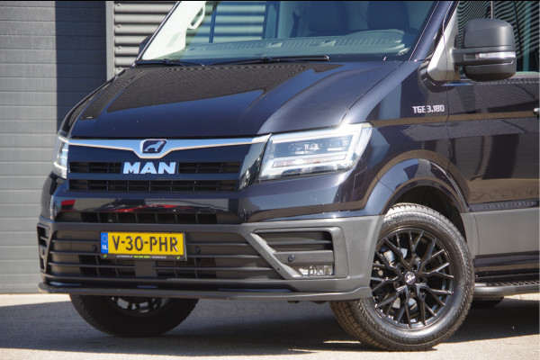 MAN TGE 3.180 35 2.0 L3H3(L2H2) 177PK AUT. 3-ZITS, LED, TREKHAAK, GEV. STOEL, CAMERA, CRUISE, AIRCO, PARKEERSENSOREN, CARPLAY