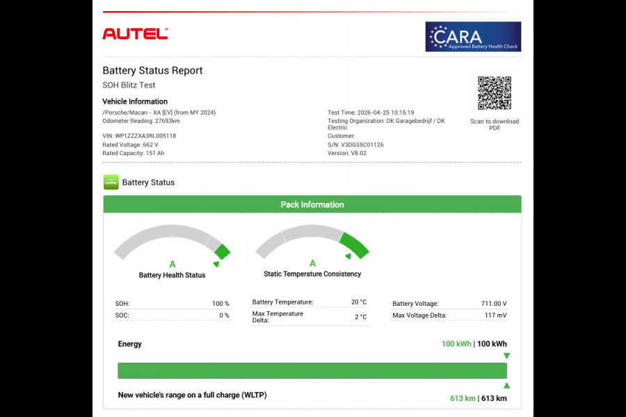 Porsche Macan 4 100 kWh|100%SOH|ACC|VULKANGRAU|VOLLEDER|MEMORY|CAMERA|CARPLAY|STOELVERWARMING|21INCH|NAP|NL|INCL.BTW|1e EIGENAAR|