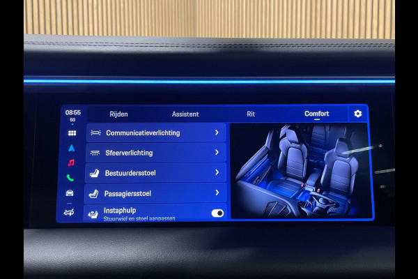 Porsche Macan 4 100 kWh|100%SOH|ACC|VULKANGRAU|VOLLEDER|MEMORY|CAMERA|CARPLAY|STOELVERWARMING|21INCH|NAP|NL|INCL.BTW|1e EIGENAAR|