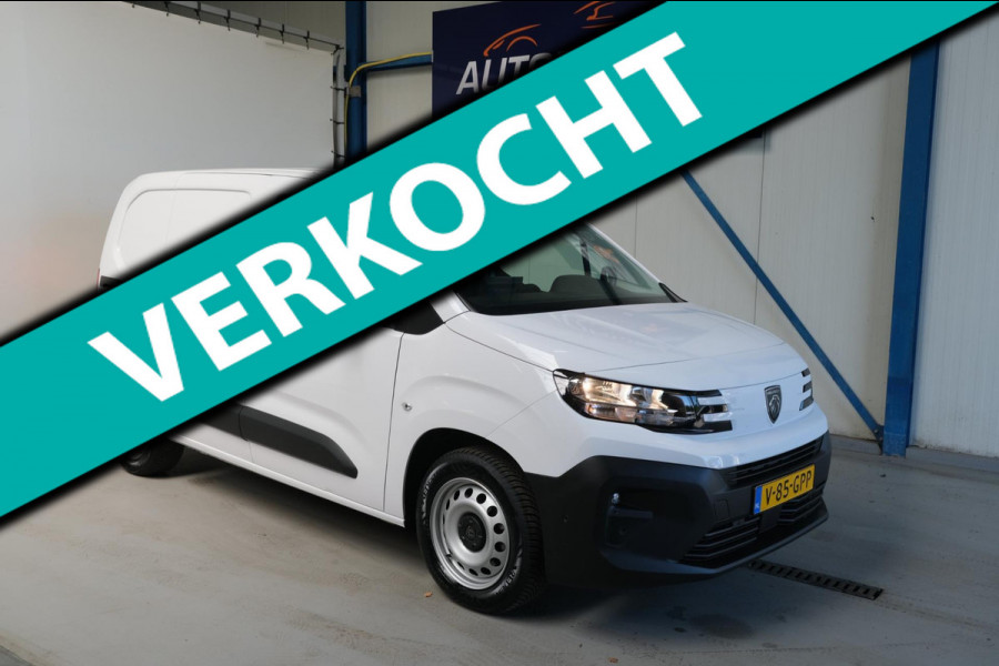 Peugeot Partner 1.5 BlueHDi 130 EAT8 S&S Automaat - N.A.P. Airco, Cruise, Navi, PDC, Camera, Trekhaak.