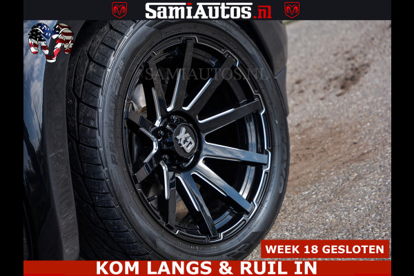 Dodge Ram HULK PACK LIMITED | 5.7 V8 | WIDE BODY | STRIPING | HUD | LUCHTVERING | OPEN UITLAAT KLEP | BOM VOL CREW CAB | DUBBELE CABINE | DC | 5 PERSOONS |