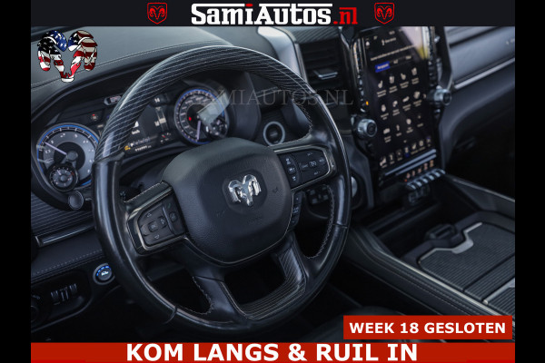 Dodge Ram HULK PACK LIMITED | 5.7 V8 | WIDE BODY | STRIPING | HUD | LUCHTVERING | OPEN UITLAAT KLEP | BOM VOL CREW CAB | DUBBELE CABINE | DC | 5 PERSOONS |