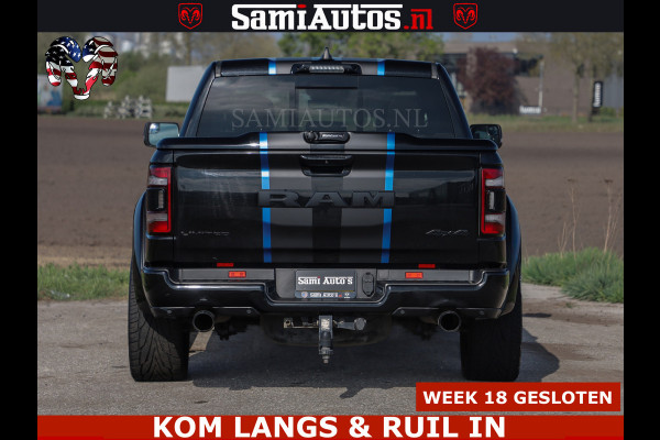 Dodge Ram HULK PACK LIMITED | 5.7 V8 | WIDE BODY | STRIPING | HUD | LUCHTVERING | OPEN UITLAAT KLEP | BOM VOL CREW CAB | DUBBELE CABINE | DC | 5 PERSOONS |