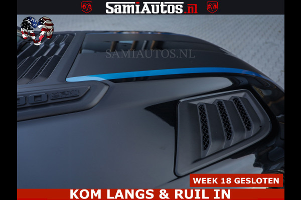 Dodge Ram HULK PACK LIMITED | 5.7 V8 | WIDE BODY | STRIPING | HUD | LUCHTVERING | OPEN UITLAAT KLEP | BOM VOL CREW CAB | DUBBELE CABINE | DC | 5 PERSOONS |