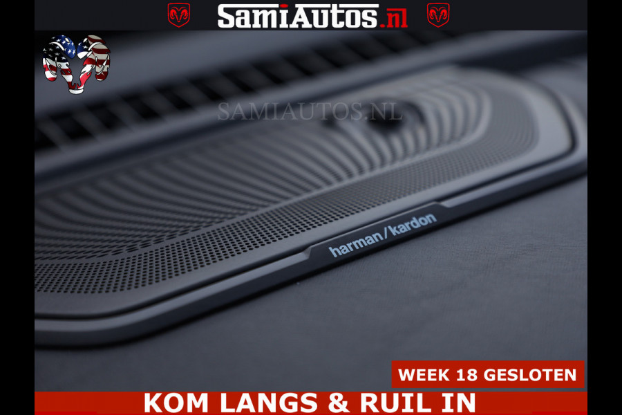 Dodge Ram HULK PACK LIMITED | 5.7 V8 | WIDE BODY | STRIPING | HUD | LUCHTVERING | OPEN UITLAAT KLEP | BOM VOL CREW CAB | DUBBELE CABINE | DC | 5 PERSOONS |