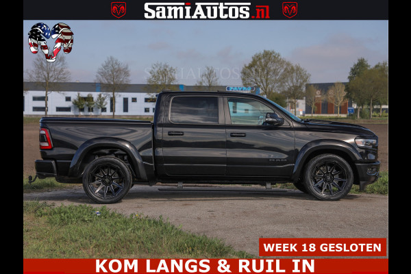 Dodge Ram HULK PACK LIMITED | 5.7 V8 | WIDE BODY | STRIPING | HUD | LUCHTVERING | OPEN UITLAAT KLEP | BOM VOL CREW CAB | DUBBELE CABINE | DC | 5 PERSOONS |