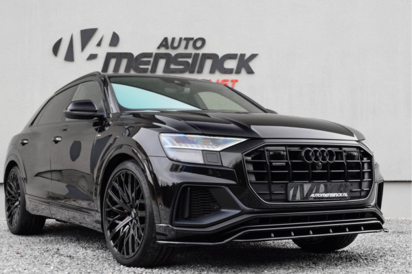 Audi Q8 55 TFSI Quattro / 2x S-line/ Luchtvering/ Standkachel/ Bang & Olufsen Sound System/ Panoramadak/ 250kW (340PK)