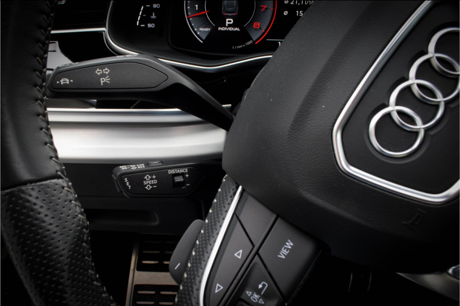 Audi Q8 55 TFSI Quattro / 2x S-line/ Luchtvering/ Standkachel/ Bang & Olufsen Sound System/ Panoramadak/ 250kW (340PK)