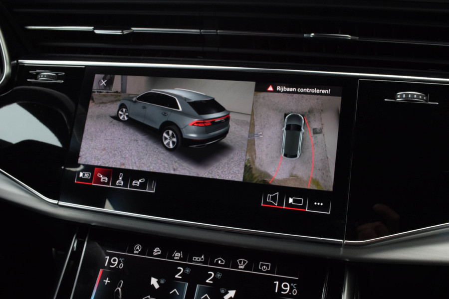Audi Q8 55 TFSI Quattro / 2x S-line/ Luchtvering/ Standkachel/ Bang & Olufsen Sound System/ Panoramadak/ 250kW (340PK)