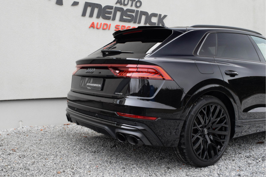 Audi Q8 55 TFSI Quattro / 2x S-line/ Luchtvering/ Standkachel/ Bang & Olufsen Sound System/ Panoramadak/ 250kW (340PK)
