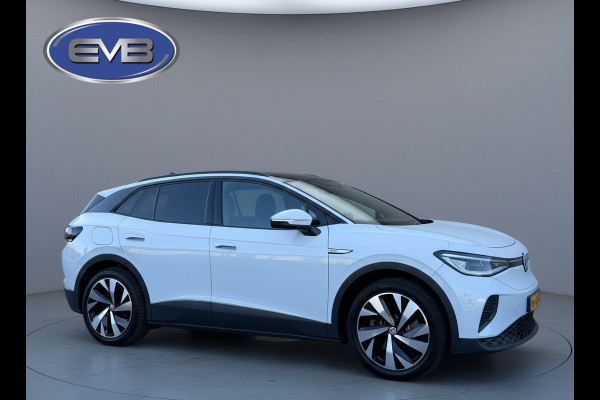 Volkswagen ID.4 Pro MAX 77 kWh, VOL OPTIES, panoramadak, soh 98 %, leder, el bedienbare trekhaak 21 inch, matrix led,, 360 camera