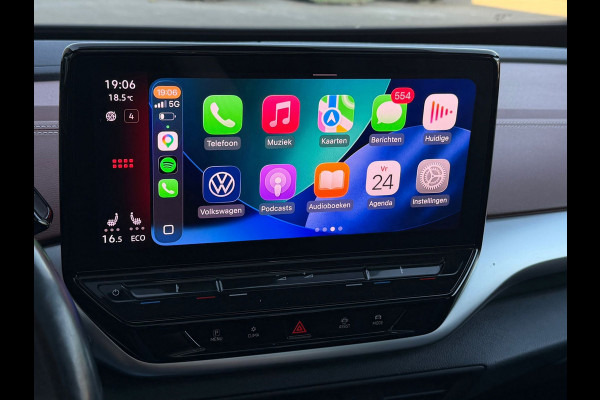 Volkswagen ID.4 Pro MAX 77 kWh, VOL OPTIES, panoramadak, soh 98 %, leder, el bedienbare trekhaak 21 inch, matrix led,, 360 camera