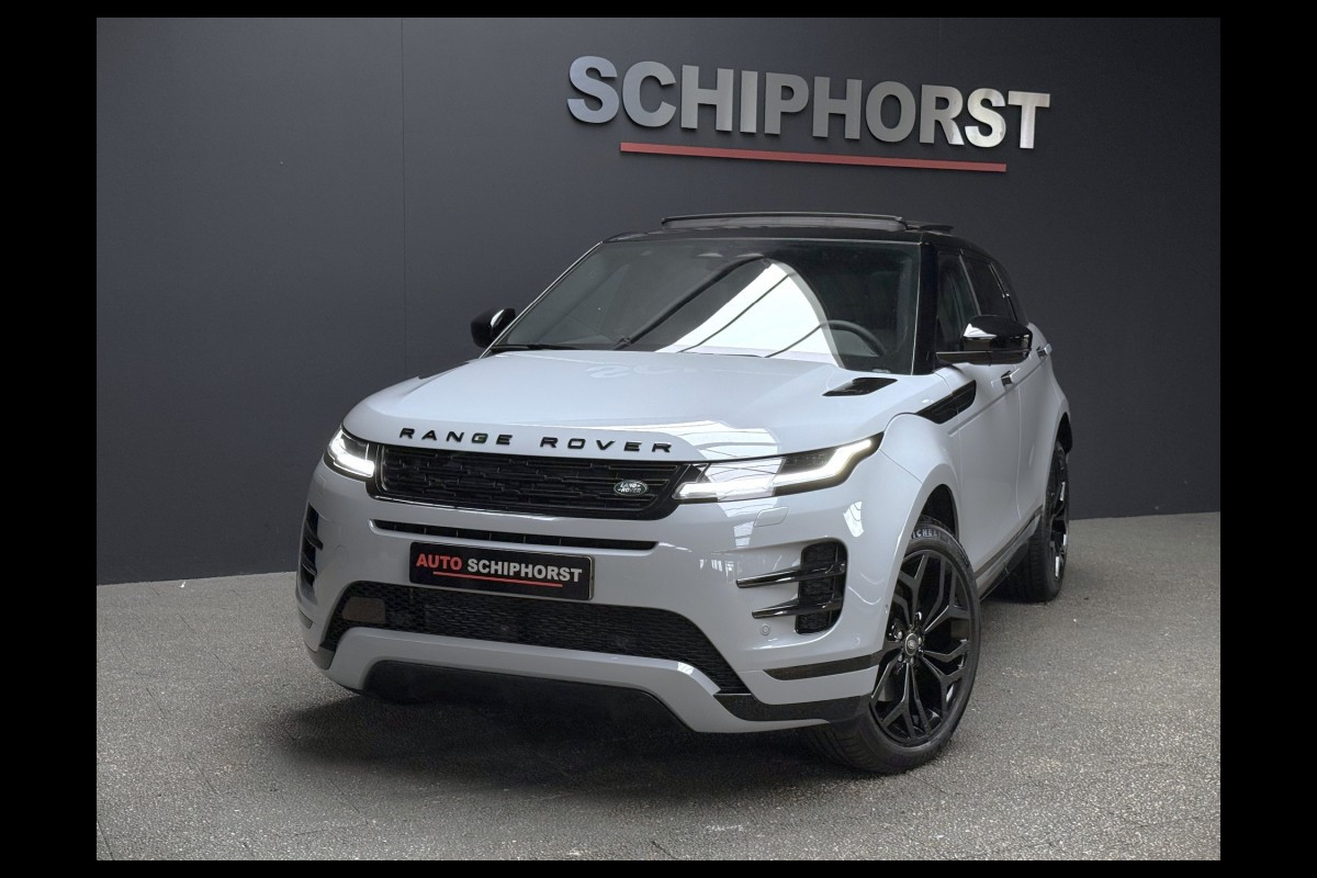 Land Rover Range Rover Evoque P270e SE Dynamic/black-pack/arroios Grey/trekhaak/panoramaschuifdak