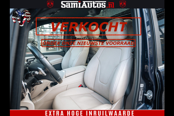 Mercedes-Benz V-Klasse AMG VIP PURE LUXE 6 PERSOONS | 4-MATIC | LANG | PANO DAK | EXCLUSIVE | ADAPTIVE CRUISE | ALCANTARA HEMEL | BURMESTER | 6 X STOELEN VERWARMD EN GEKOELD | ROYALE (CLASS) BEEN RUIMTE |
