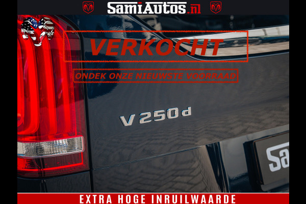 Mercedes-Benz V-Klasse AMG VIP PURE LUXE 6 PERSOONS | 4-MATIC | LANG | PANO DAK | EXCLUSIVE | ADAPTIVE CRUISE | ALCANTARA HEMEL | BURMESTER | 6 X STOELEN VERWARMD EN GEKOELD | ROYALE (CLASS) BEEN RUIMTE |