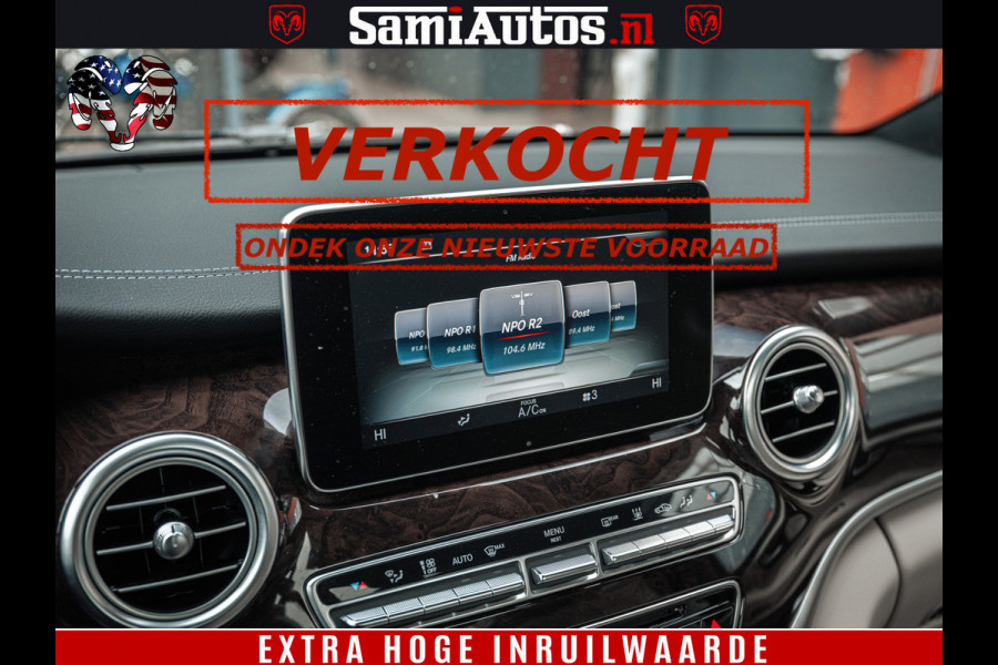 Mercedes-Benz V-Klasse AMG VIP PURE LUXE 6 PERSOONS | 4-MATIC | LANG | PANO DAK | EXCLUSIVE | ADAPTIVE CRUISE | ALCANTARA HEMEL | BURMESTER | 6 X STOELEN VERWARMD EN GEKOELD | ROYALE (CLASS) BEEN RUIMTE |