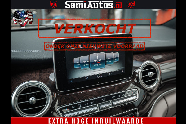 Mercedes-Benz V-Klasse AMG VIP PURE LUXE 6 PERSOONS | 4-MATIC | LANG | PANO DAK | EXCLUSIVE | ADAPTIVE CRUISE | ALCANTARA HEMEL | BURMESTER | 6 X STOELEN VERWARMD EN GEKOELD | ROYALE (CLASS) BEEN RUIMTE |