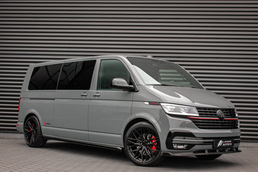 Volkswagen Transporter 2.0 TDI L2H1 BULLI 204PK DC DUBBEL CABINE / ALCANTARE HEMEL / FULL OPTIONS / LEDER / FULL BLACK / APPLE