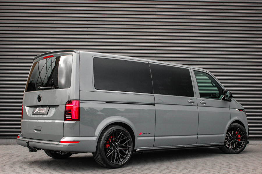 Volkswagen Transporter 2.0 TDI L2H1 BULLI 204PK DC DUBBEL CABINE / ALCANTARE HEMEL / FULL OPTIONS / LEDER / FULL BLACK / APPLE