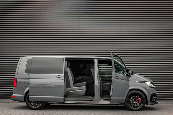 Volkswagen Transporter 2.0 TDI L2H1 BULLI 204PK DC DUBBEL CABINE / ALCANTARE HEMEL / FULL OPTIONS / LEDER / FULL BLACK / APPLE