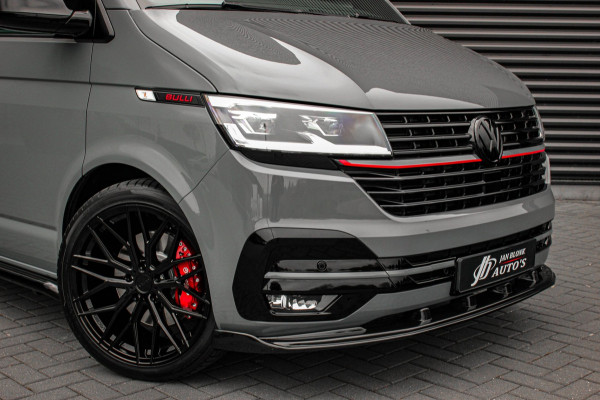 Volkswagen Transporter 2.0 TDI L2H1 BULLI 204PK DC DUBBEL CABINE / ALCANTARE HEMEL / FULL OPTIONS / LEDER / FULL BLACK / APPLE