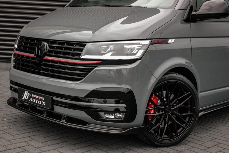 Volkswagen Transporter 2.0 TDI L2H1 BULLI 204PK DC DUBBEL CABINE / ALCANTARE HEMEL / FULL OPTIONS / LEDER / FULL BLACK / APPLE