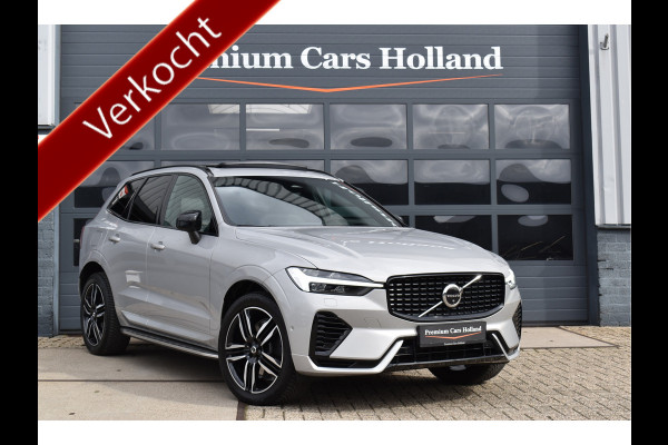 Volvo XC60 2.0 T6 Plug-in hybrid AWD R-Design 350 Pk SOH 93% Pano Trekhaak H/K Memory 360 Camera HUD 20 Inch