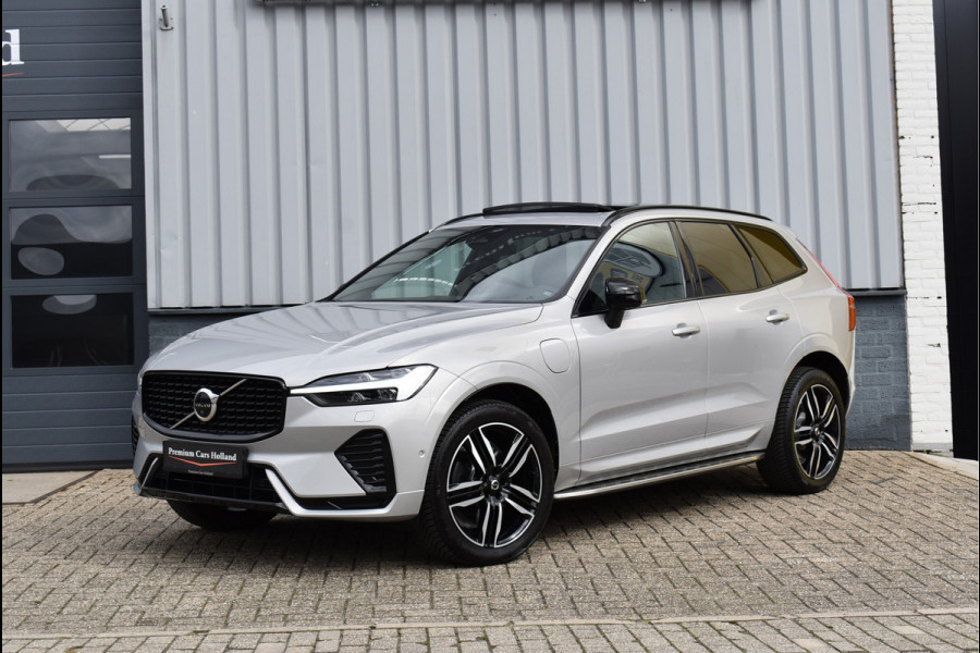 Volvo XC60 2.0 T6 Plug-in hybrid AWD R-Design 350 Pk SOH 93% Pano Trekhaak H/K Memory 360 Camera HUD 20 Inch