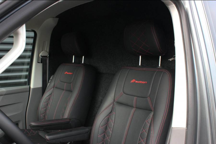 Volkswagen Transporter 2.0 TDI L2H1 150PK JB- EDITION DSG / PDC / VERLAGINGSVEREN / LEDEREN BEKLEDING / FULL / APPLE CARPLAY /NAVI