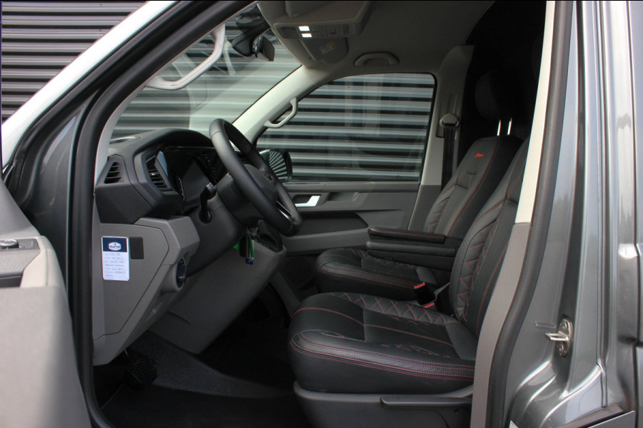 Volkswagen Transporter 2.0 TDI L2H1 150PK JB- EDITION DSG / PDC / VERLAGINGSVEREN / LEDEREN BEKLEDING / FULL / APPLE CARPLAY /NAVI