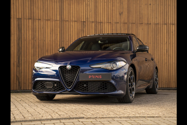 Alfa Romeo Giulia 2.0T 280pk Veloce Ti Q2 | Pano-dak | Blu Montecarlo | Race-mode