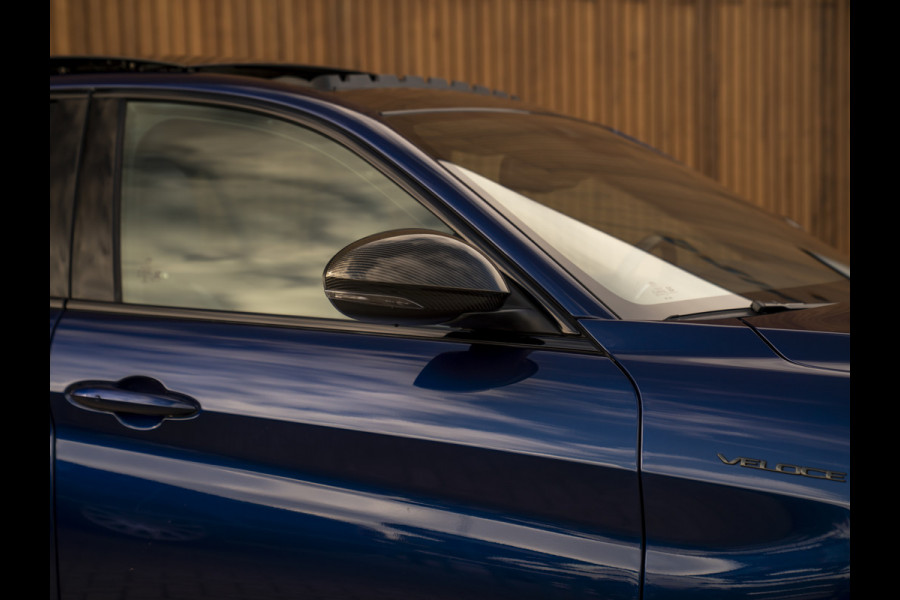 Alfa Romeo Giulia 2.0T 280pk Veloce Ti Q2 | Pano-dak | Blu Montecarlo | Race-mode