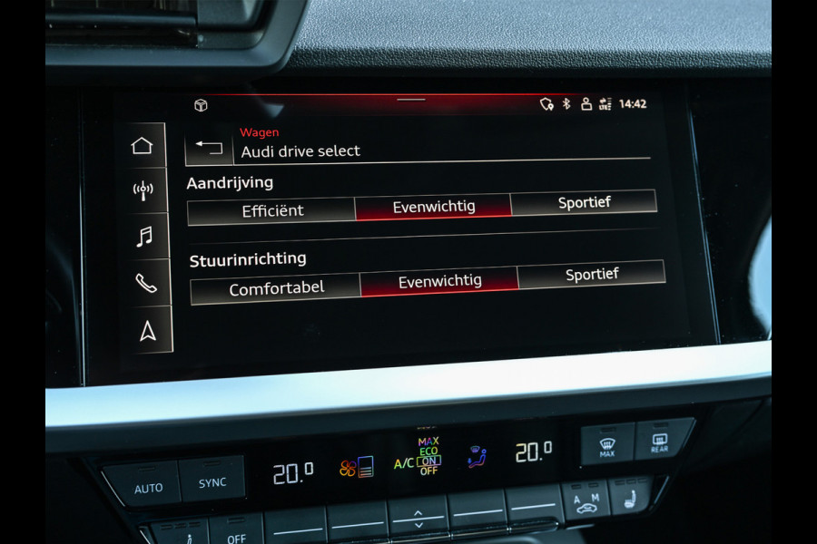 Audi A3 Sportback 40 TFSI e S Line | Soh% 92,5 | Sportstoel | Adaptive cruise control | Led | Stoelverwarming