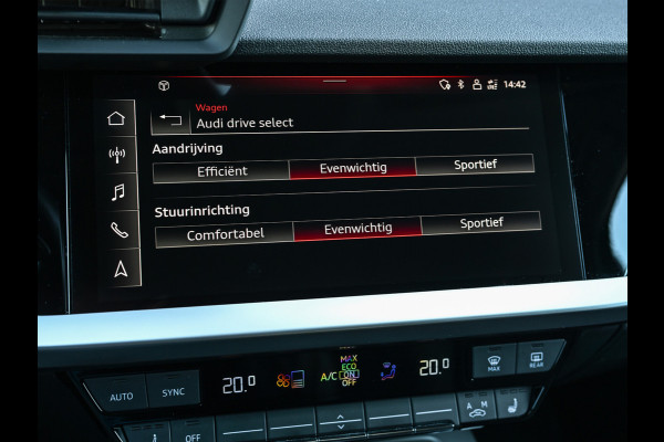 Audi A3 Sportback 40 TFSI e S Line | Soh% 92,5 | Sportstoel | Adaptive cruise control | Led | Stoelverwarming