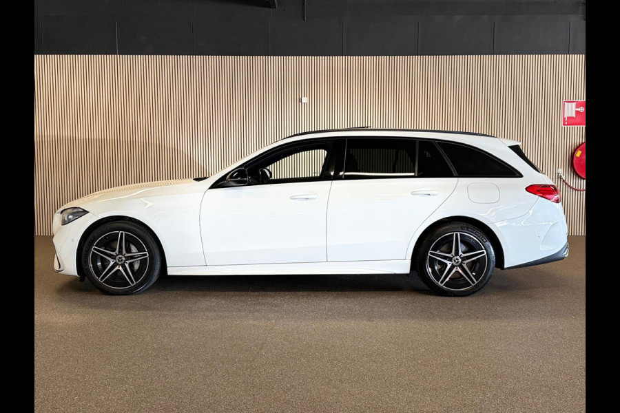 Mercedes-Benz C-Klasse Estate 300e AMG STYLING-PANORAMA-NIGHT-DODEHOEK-CAMERA-COMPL.