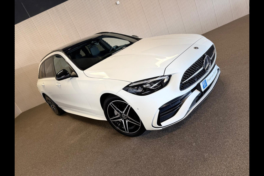 Mercedes-Benz C-Klasse Estate 300e AMG STYLING-PANORAMA-NIGHT-DODEHOEK-CAMERA-COMPL.