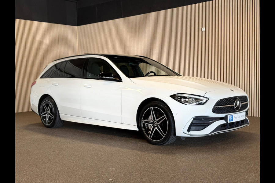 Mercedes-Benz C-Klasse Estate 300e AMG STYLING-PANORAMA-NIGHT-DODEHOEK-CAMERA-COMPL.