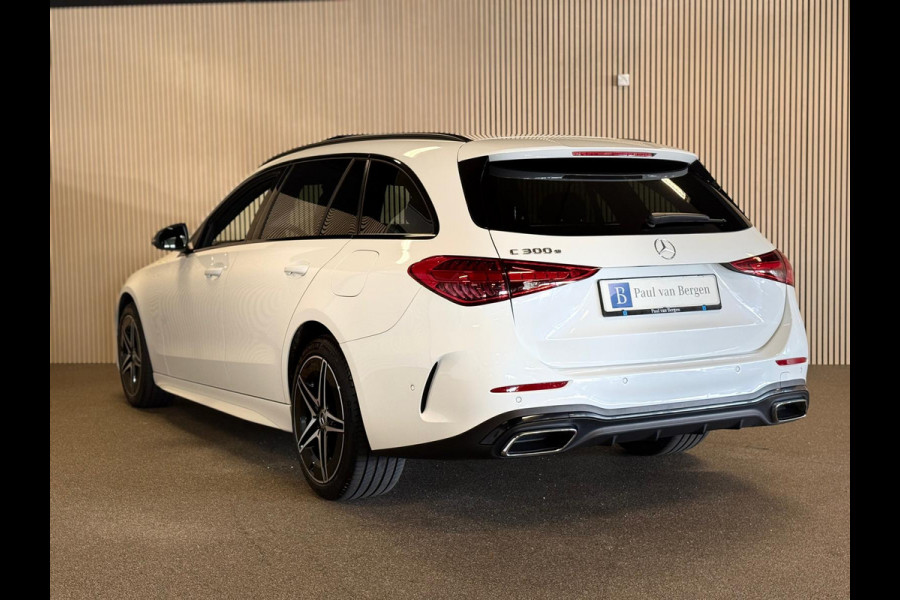 Mercedes-Benz C-Klasse Estate 300e AMG STYLING-PANORAMA-NIGHT-DODEHOEK-CAMERA-COMPL.