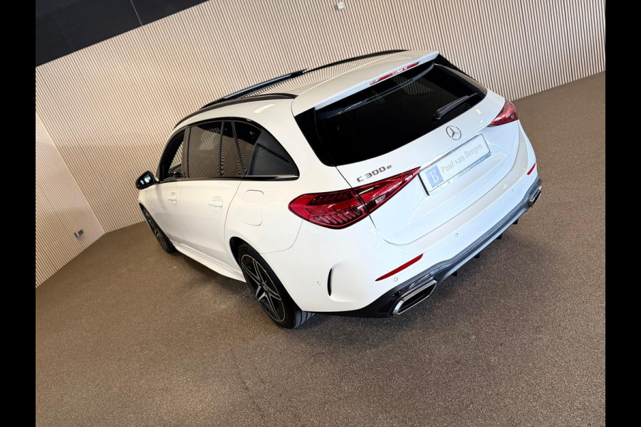 Mercedes-Benz C-Klasse Estate 300e AMG STYLING-PANORAMA-NIGHT-DODEHOEK-CAMERA-COMPL.