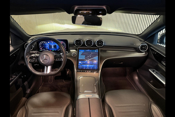 Mercedes-Benz C-Klasse Estate 300e AMG STYLING-PANORAMA-NIGHT-DODEHOEK-CAMERA-COMPL.