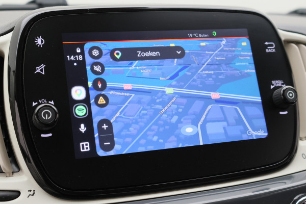 Fiat 500 1.0 Hybrid Lounge LED, Apple Carplay, Cruise, PDC, 15"