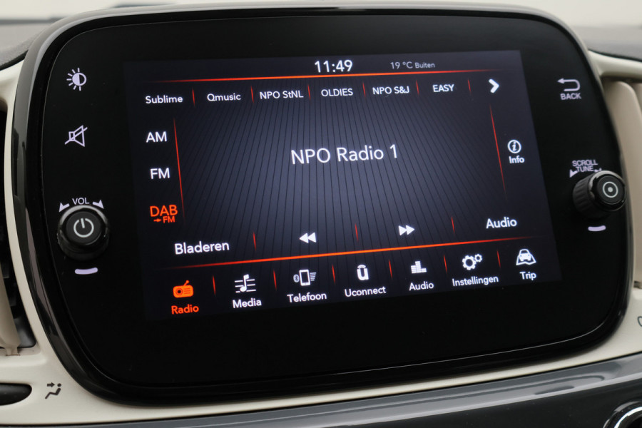 Fiat 500 1.0 Hybrid Lounge LED, Apple Carplay, Cruise, PDC, 15"