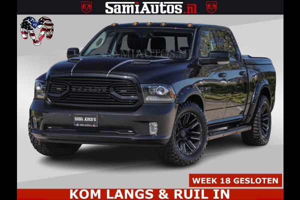 Dodge Ram HULK | BTW VRIJ MARGE | 5.7 V8 4x4 | SPORT | TOP STAAT | OPEN UITLAAT KLEP | WIDE BODY | DUBBELE CABINE | 5 PERSOONS |