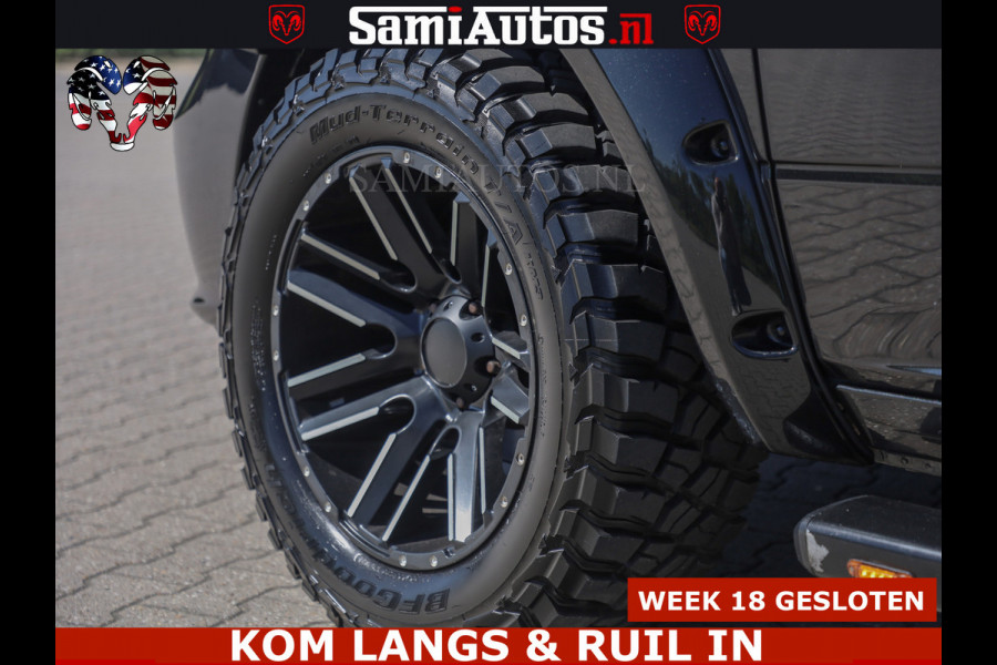 Dodge Ram HULK | BTW VRIJ MARGE | 5.7 V8 4x4 | SPORT | TOP STAAT | OPEN UITLAAT KLEP | WIDE BODY | DUBBELE CABINE | 5 PERSOONS |