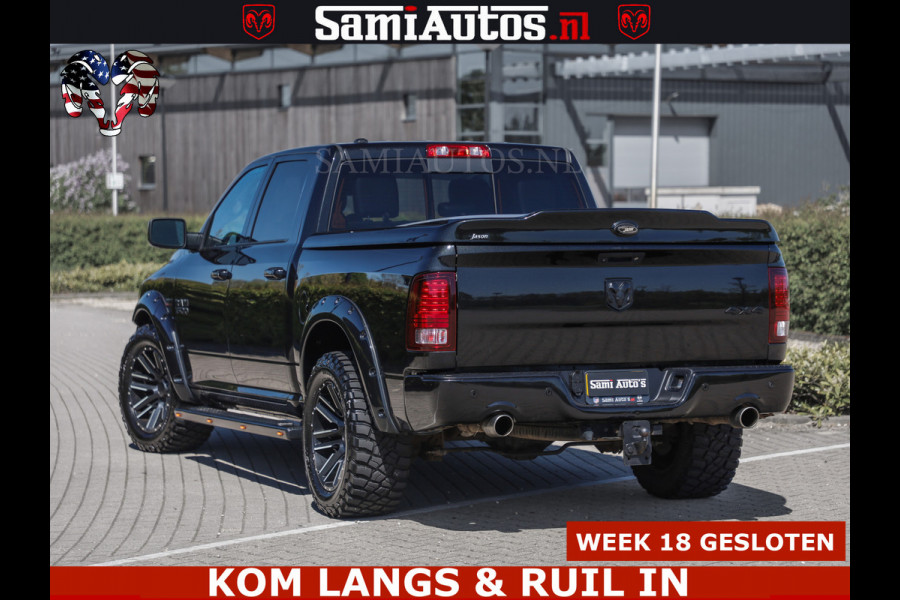 Dodge Ram HULK | BTW VRIJ MARGE | 5.7 V8 4x4 | SPORT | TOP STAAT | OPEN UITLAAT KLEP | WIDE BODY | DUBBELE CABINE | 5 PERSOONS |