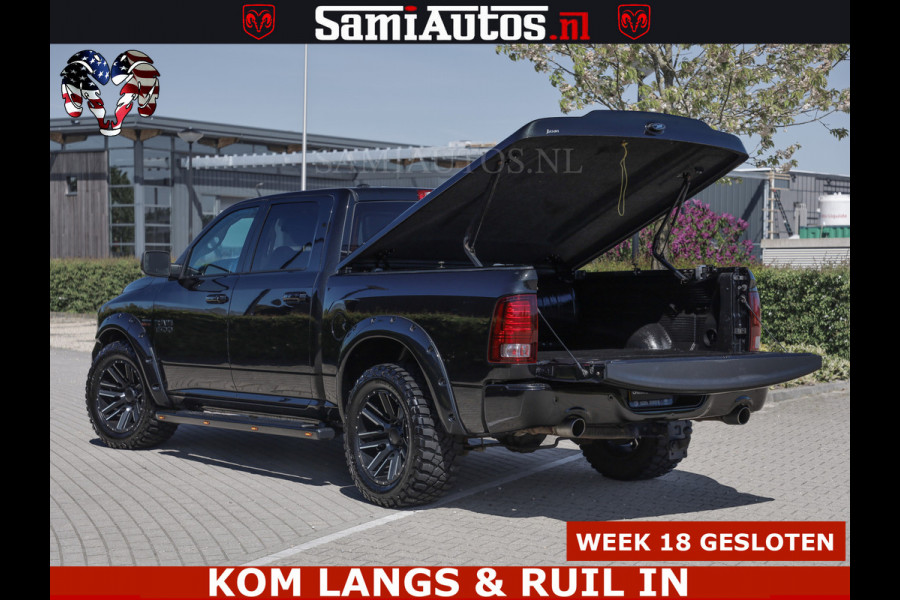 Dodge Ram HULK | BTW VRIJ MARGE | 5.7 V8 4x4 | SPORT | TOP STAAT | OPEN UITLAAT KLEP | WIDE BODY | DUBBELE CABINE | 5 PERSOONS |