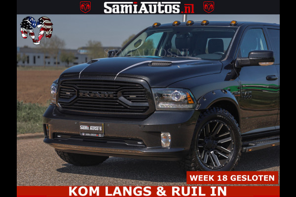 Dodge Ram HULK | BTW VRIJ MARGE | 5.7 V8 4x4 | SPORT | TOP STAAT | OPEN UITLAAT KLEP | WIDE BODY | DUBBELE CABINE | 5 PERSOONS |