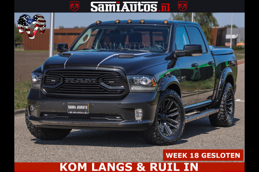 Dodge Ram HULK | BTW VRIJ MARGE | 5.7 V8 4x4 | SPORT | TOP STAAT | OPEN UITLAAT KLEP | WIDE BODY | DUBBELE CABINE | 5 PERSOONS |